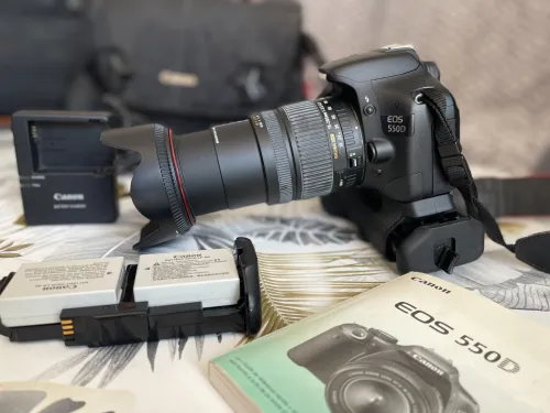 CANON EOS 550D + accessoires PRO