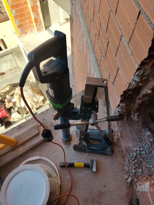 Carottage béton pour chantier BTP