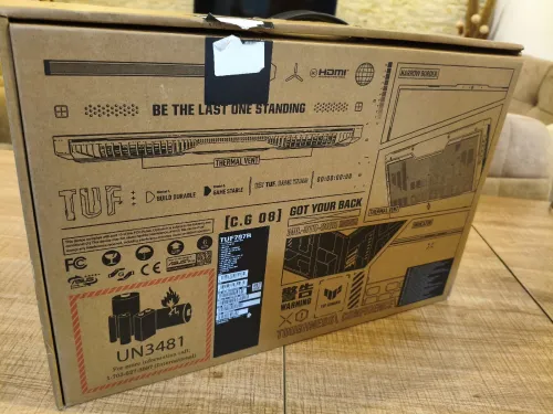 ASUS TUF A17, RYZEN 7 6800H, RTX 3070TI 140W, 1TO SSD, 16GO DDR5