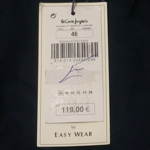 Veste Homme AD HOC  Made in Spain