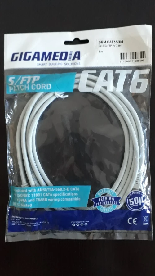Cable CAT6 S/FTP - 3M
