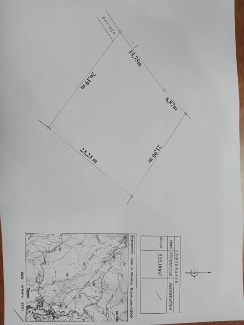 Vente Terrain Tizi Ouzou Tigzirt