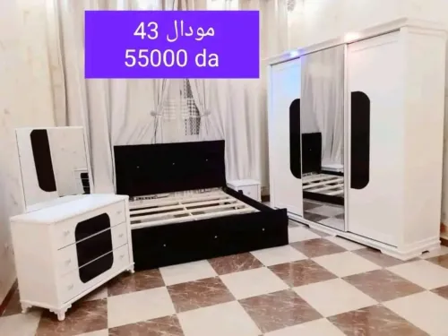 غرفة نوم خشب احمر بوروج 