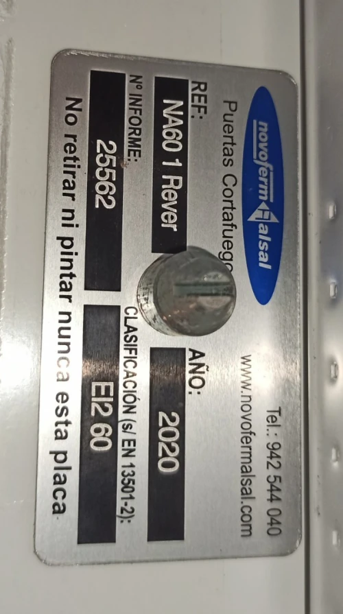 PORTE ISSUE DE SECOUR ANTI PANIQUE COUPE FEU