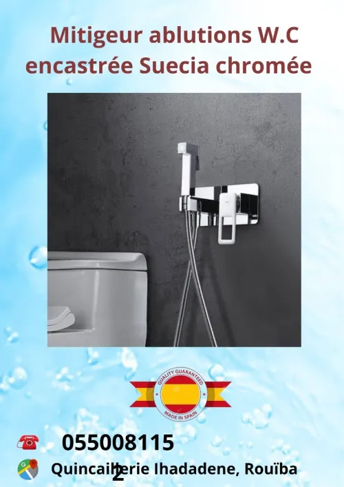 Colonne de douche encastrée et apparente ( imex )