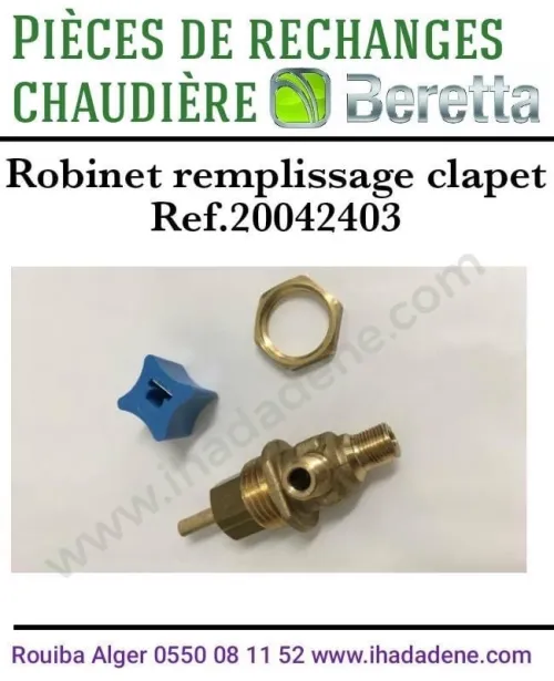 Pièces de rechange chaudière beretta