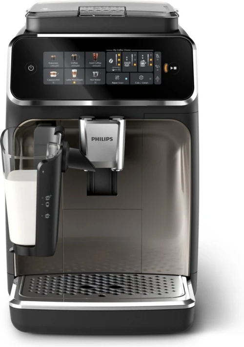 Machine a café a grain Philips latteGO séries 3300-15bar- grains 275g/eau1,8L /lait0,26L -EP3347/90