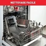 Seb Friteuse Électrique En Inox 3.5L 2300W Avec Filtration Automatique De huile Semi Pro FR804000