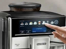 Machine a cafe automatique Siemens EQ.6 plus s300 TE653M11RW - Machine à café automatique avec mousseur à lait - 15 bar -1500W-ecran tactile