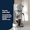 Machine A Café Expresso Delonghi DedicaDuo Argent Métal 15 bars 1450 W TACTILE EC890.M
