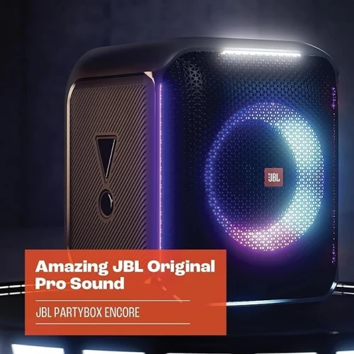 JBL PartyBox Encore Box portable avec effets lumineux et basses profondes