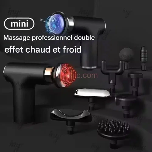 pistolet de massage Portable , Fonction chaleur et froid ,  SL760