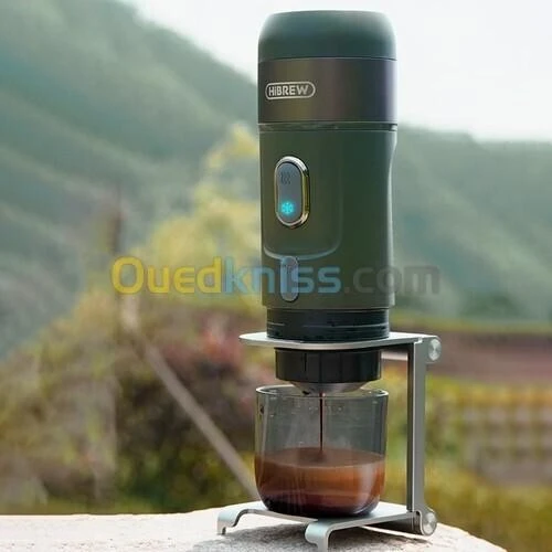 HiBREW Machine a cafe H4B Portable Sans Fil 3en1: NES , DG , CAFE MOULU ,15 Bars,  Rechargeable