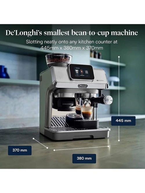 Delonghi Machine a café broyeur barista La Specialista Touch EC9455.M-15 bars- tactile-9 recettes