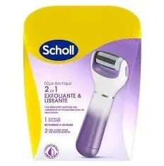 Scholl Râpe Pieds Electrique 2en1 Rouleau Exfoliant et Anti-Callosités عرموش القدم
