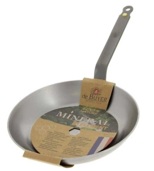Poele De Buyer Poêle Mineral B Pro - Ø 28 cm - Gris - Tous feux dont induction