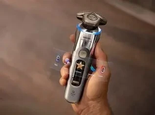 Philips Rasoir i9000 Prestige Ultra, étanche, technologie Skin IQ Pro, Triple Lift & Cut, XP9404