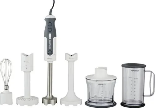 Bras Mixeur Kenwood Coffre , 800 W , fouet, hachoir, purée, bécher