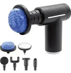 pistolet de massage Portable , Fonction chaleur et froid , Vitesses réglables , wp9068