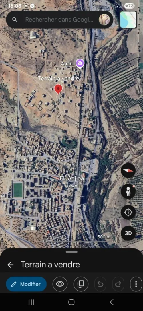 Vente Terrain Bouira El adjiba