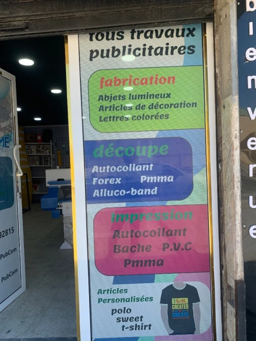 Impression publicité Décoration 