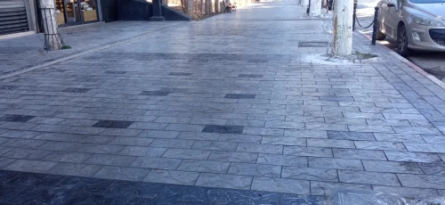Pave trotoire autobloquant couleur 