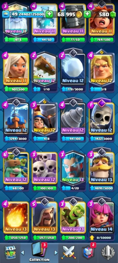 Compte clash royale 
