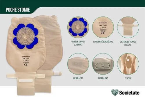 Poche de colostomie protea vital