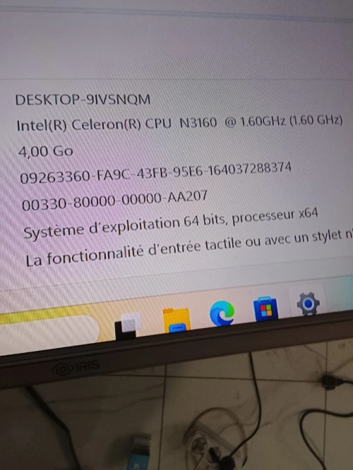 Mini unité centrale à vendre, Processeur Celeron  04 Go RAM  SSD 256 Go  Wi-Fi intégré  0542/39/29/33 Livraison disponible