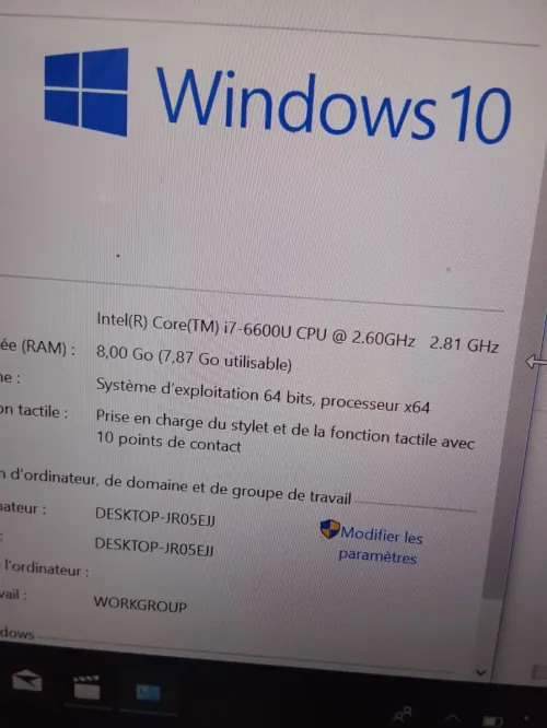 Lenovo ThinkPad X1 Yoga, Écran tactile, Rotation à 360, Intel Core i7 6èm, SSD 256 Go, RAM 08 GO
