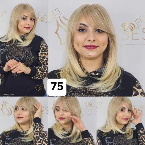 perruque fibre haute qualité, apparence naturelle starter pack (15000 da)