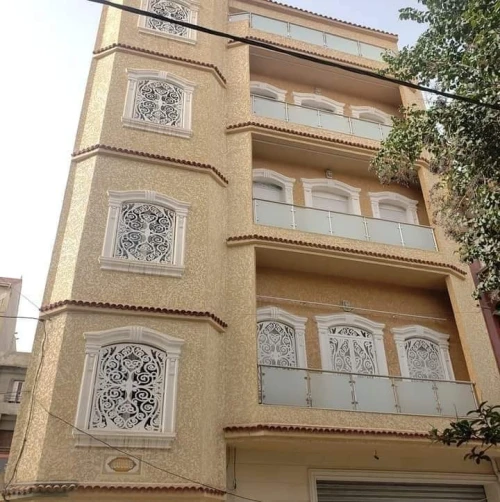 Monocouche mochete ecrase facade 