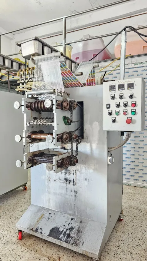 machine d'amballage sucette glacée flash et produit liquide