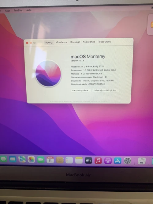 Macbook Air 2015 -13-inch