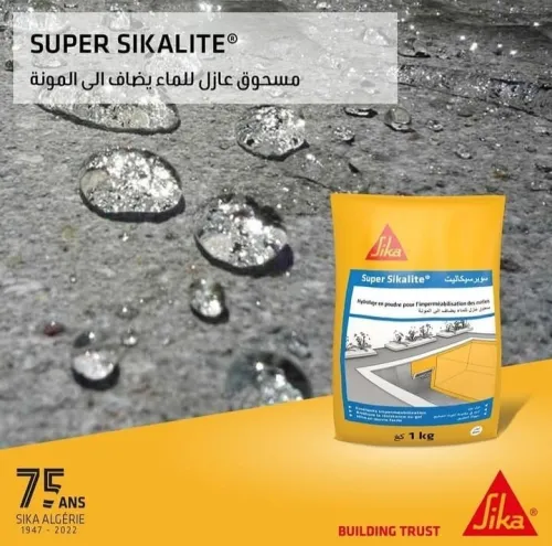 Hydrofuge en poudre Super Sikalite 01 kg