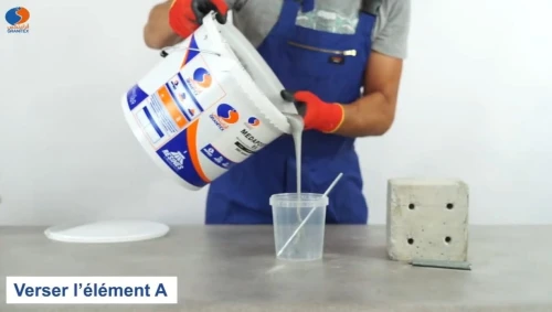 Résine époxy Liquide de Scellement Chimique Vertical MEDAPOXY AN