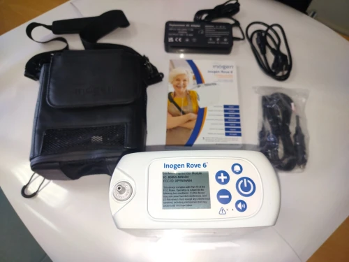 Inogen Rove 6 avec une Grande Batterie Concentrateur d'Oxygène Portable Portatif