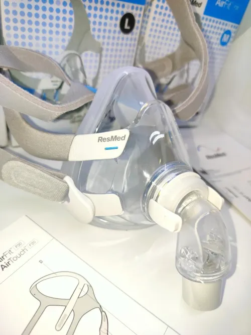 Masque Facial Intégral Resmed AirFit F20 - Pour les Appareils Apnée du Sommeil M et L - CPAP VNI