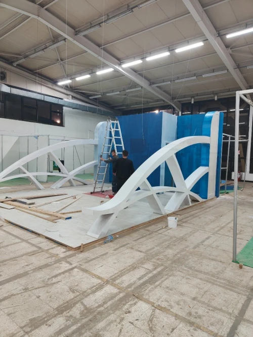 Réalisation De Stand Sur Mesure Avec Ou Sans Maquette (En Mdf ) Merhaba Bikoum 1 DA