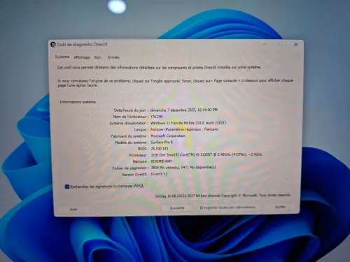 Surface pro 8
