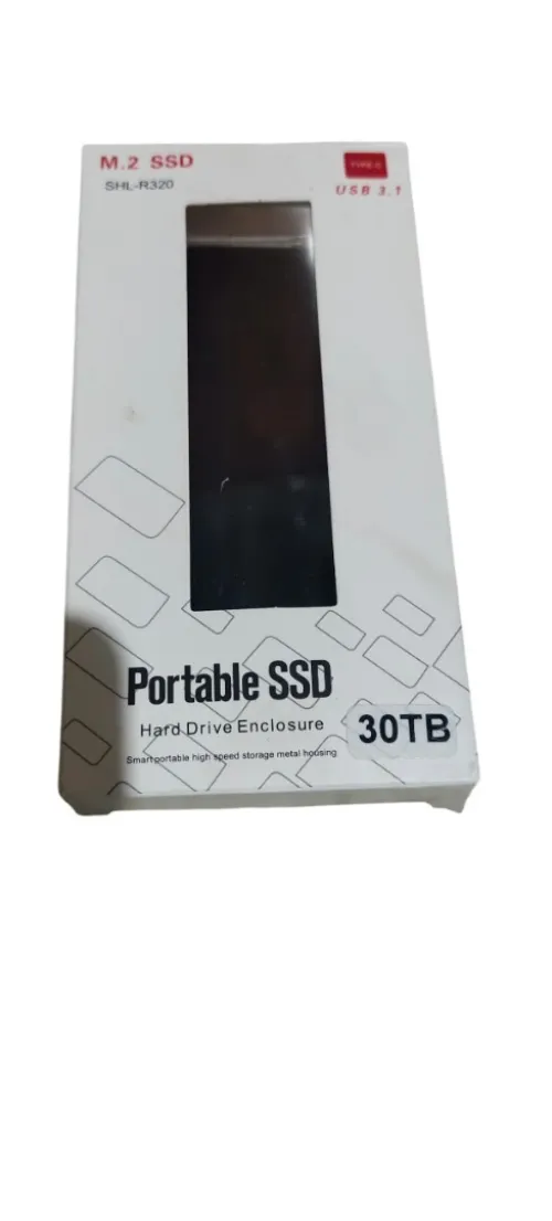 Disque dur externe 30 Tb SSD type C