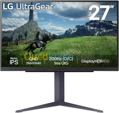 LG Ultragear 2K NANO IPS 180Hz G-SYNC
