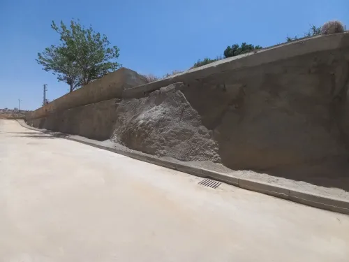 Béton projeté