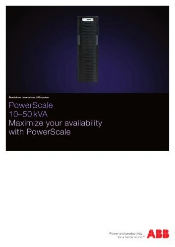 ONDULER ONLINE ABB 10KVA 15 KVA  20 KVA 40 KVA 30 KVA 50 KVA