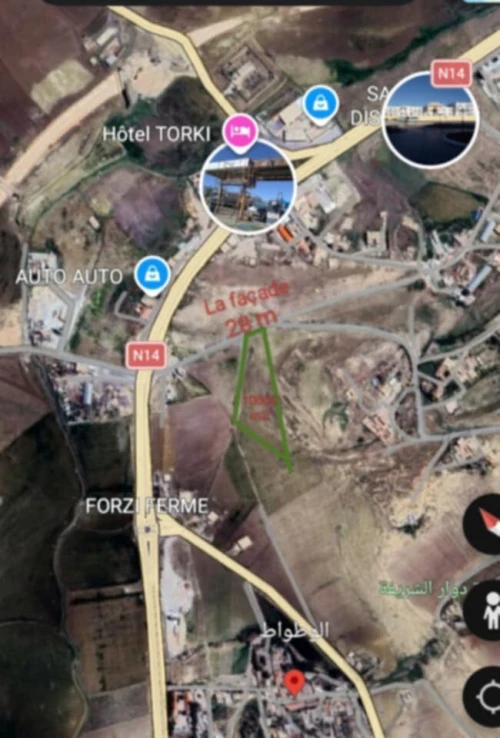 Vente Terrain Tissemsilt Tissemsilt