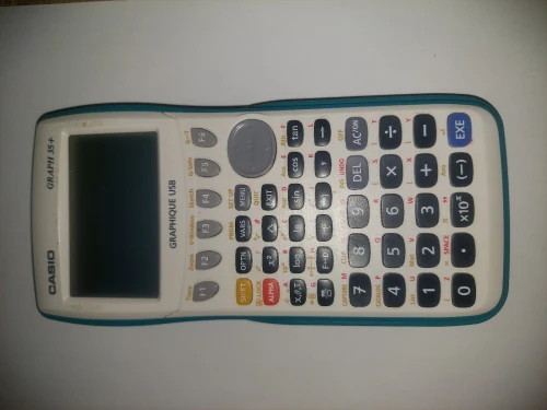 Des calculatrices graphique casio et Texas instruments ( kaba )