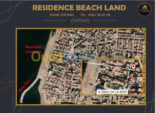 Vente Appartement F5 Alger Bordj el bahri