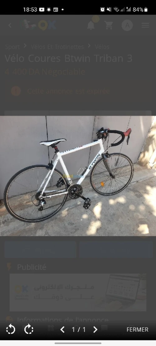 Vélo btwin