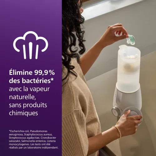 Chauffe Biberon Rapide & Stérilisateur 2 en 1 PHILIPS AVENT
