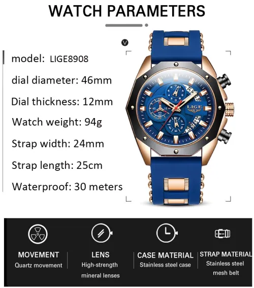 montre LIGE originale